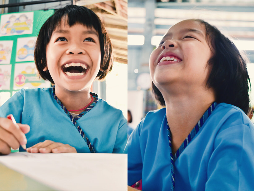 รอยยิ้มของเด็กๆ